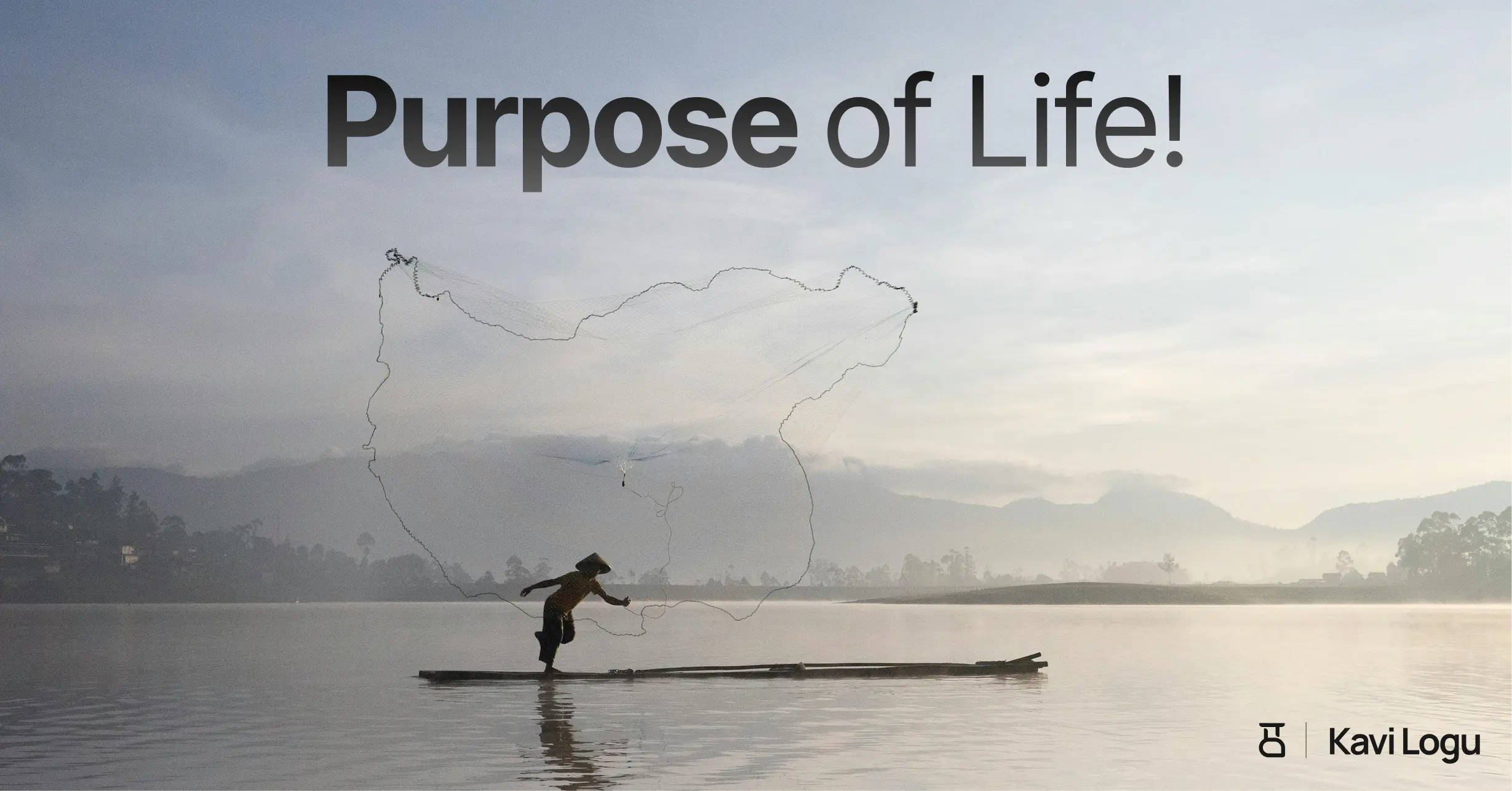 Contemplative sunset view representing life's journey and purpose